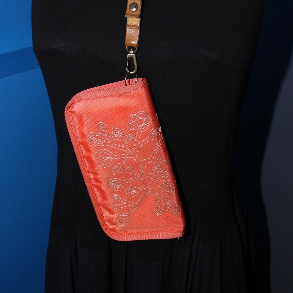 Durable Overland Equipment Tangerine Wristlet